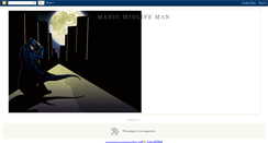 Desktop Screenshot of manicmidlifeman.blogspot.com
