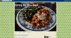 Desktop Screenshot of eatingmywayback.blogspot.com