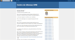 Desktop Screenshot of centrodeidiomasumb.blogspot.com