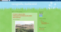 Desktop Screenshot of ambiente-geografia.blogspot.com