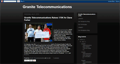 Desktop Screenshot of granitetelecommunications.blogspot.com