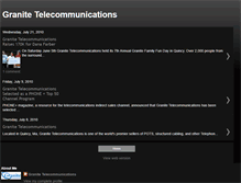 Tablet Screenshot of granitetelecommunications.blogspot.com