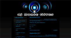 Desktop Screenshot of djroniegives.blogspot.com