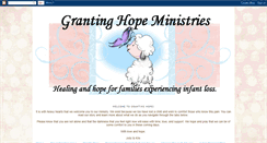 Desktop Screenshot of grantinghope.blogspot.com
