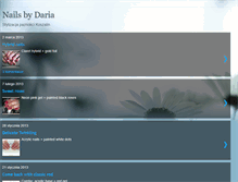 Tablet Screenshot of nails-by-daria.blogspot.com