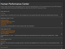 Tablet Screenshot of humanperformancecenter.blogspot.com