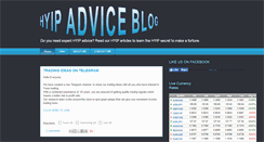 Desktop Screenshot of hyipsecret.blogspot.com