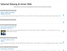 Tablet Screenshot of imronpatas.blogspot.com
