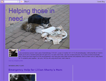 Tablet Screenshot of helpingpetsinneed.blogspot.com