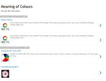 Tablet Screenshot of coloursof.blogspot.com