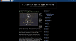 Desktop Screenshot of ill-gottenbooty.blogspot.com