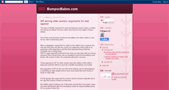 Desktop Screenshot of bumpsnbabesblog.blogspot.com