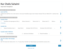 Tablet Screenshot of nurcholisuhaimi.blogspot.com