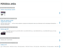 Tablet Screenshot of perodua-anda.blogspot.com