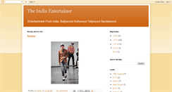 Desktop Screenshot of indiaent.blogspot.com