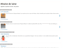 Tablet Screenshot of mitainedelaine.blogspot.com