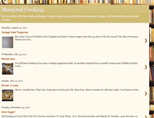 Tablet Screenshot of marginalcooking.blogspot.com