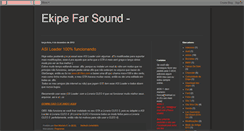 Desktop Screenshot of ekipefarsound.blogspot.com