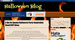 Desktop Screenshot of ehalloweenblog.blogspot.com