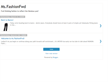 Tablet Screenshot of msfashionfwd.blogspot.com