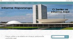 Desktop Screenshot of informeitaporanga.blogspot.com