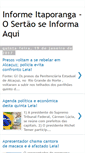 Mobile Screenshot of informeitaporanga.blogspot.com
