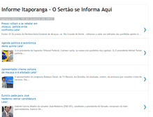 Tablet Screenshot of informeitaporanga.blogspot.com