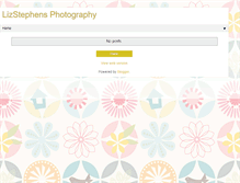 Tablet Screenshot of lizstephensphotography.blogspot.com