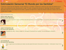 Tablet Screenshot of estimulacion-sensorial.blogspot.com