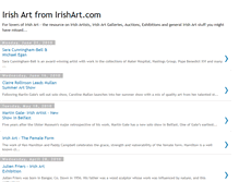 Tablet Screenshot of irishart.blogspot.com