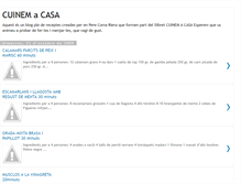 Tablet Screenshot of cuinemacasa.blogspot.com