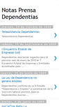 Mobile Screenshot of prensadependentias.blogspot.com
