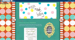 Desktop Screenshot of milkmadebaby.blogspot.com