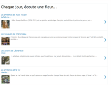 Tablet Screenshot of ecoute-les-fleurs.blogspot.com