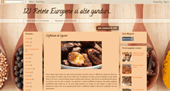 Desktop Screenshot of 121europeanrecipes.blogspot.com