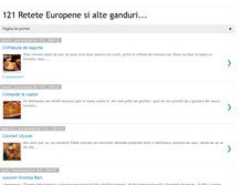 Tablet Screenshot of 121europeanrecipes.blogspot.com