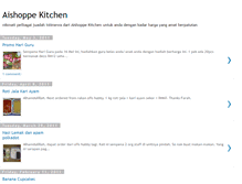 Tablet Screenshot of aishoppe-kitchen.blogspot.com