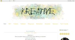 Desktop Screenshot of der-kreative-wahnsinn.blogspot.com