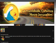 Tablet Screenshot of comunidadenovajerusalm.blogspot.com