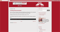 Desktop Screenshot of partnersbookblog.blogspot.com