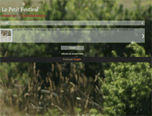 Tablet Screenshot of lepetitfestival.blogspot.com