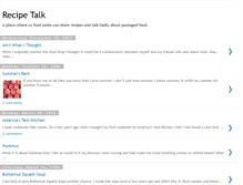 Tablet Screenshot of foodsnobrecipes.blogspot.com