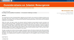 Desktop Screenshot of islamic-considerations.blogspot.com