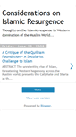 Mobile Screenshot of islamic-considerations.blogspot.com