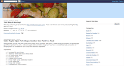 Desktop Screenshot of heidicookssupper.blogspot.com