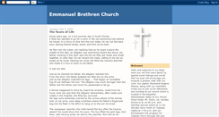 Desktop Screenshot of emmanuelbrethrenchurch.blogspot.com