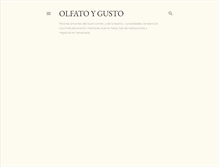 Tablet Screenshot of olfatoygusto.blogspot.com