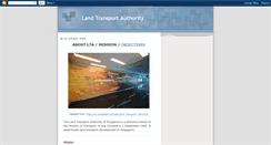 Desktop Screenshot of land-transport-authority.blogspot.com