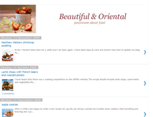 Tablet Screenshot of beautifulandoriental.blogspot.com