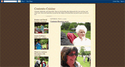 Desktop Screenshot of contentocuisine.blogspot.com